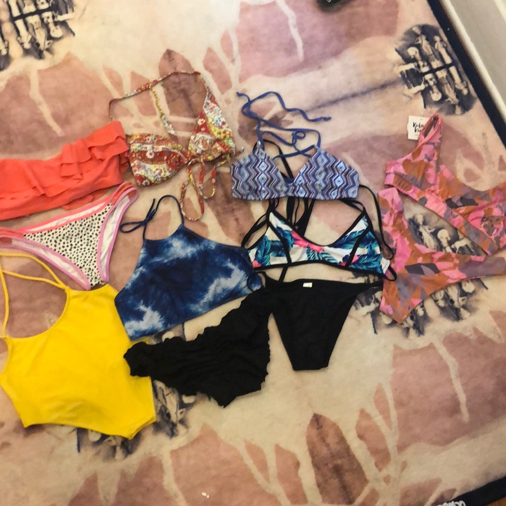 Lot of mix and match bikinis